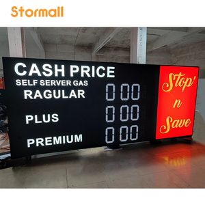 ป้ายแสดงราคาแก๊สแบบดิจิตอล LED ขนาด 24 นิ้ว <span class=keywords><strong>7</strong></span> ส่วน พร้อมรีโมทคอนโทรล สำหรับแสดงราคาเงินสดและบัตรเครดิต - Product Image 4