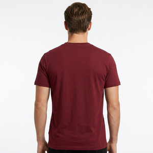 Camiseta de Hombre de Alta Calidad con Logotipo Personalizado, Tejido Frontal de Punto, Ecológica, de Secado Rápido, Suave, Blanca, 100% Algodón/Mezcla, Suministro al por Mayor - Product Image 1