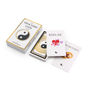 Fabricant chinois OEM de cartes de tarot personnalisées à prix avantageux, impression de cartes de tarot et de jeux d'oracle avec guide. - Product Image 2