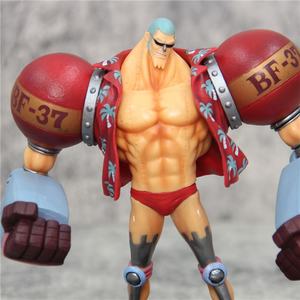 Anime all'ingrosso un pezzo <span class=keywords><strong>action</strong></span> figure Robot FRANKY <span class=keywords><strong>action</strong></span> figure doppia testa sostituibile - Product Image 3