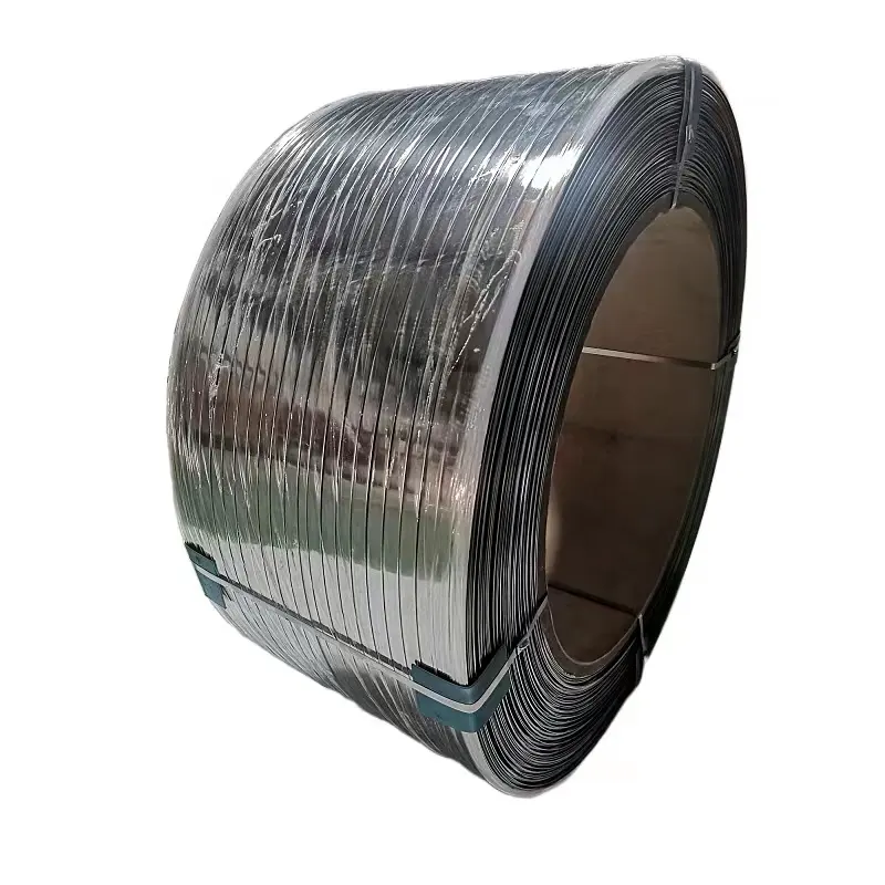 AISI201 Stainless Steel Strapping Band Oscillated Wound Steel Strip