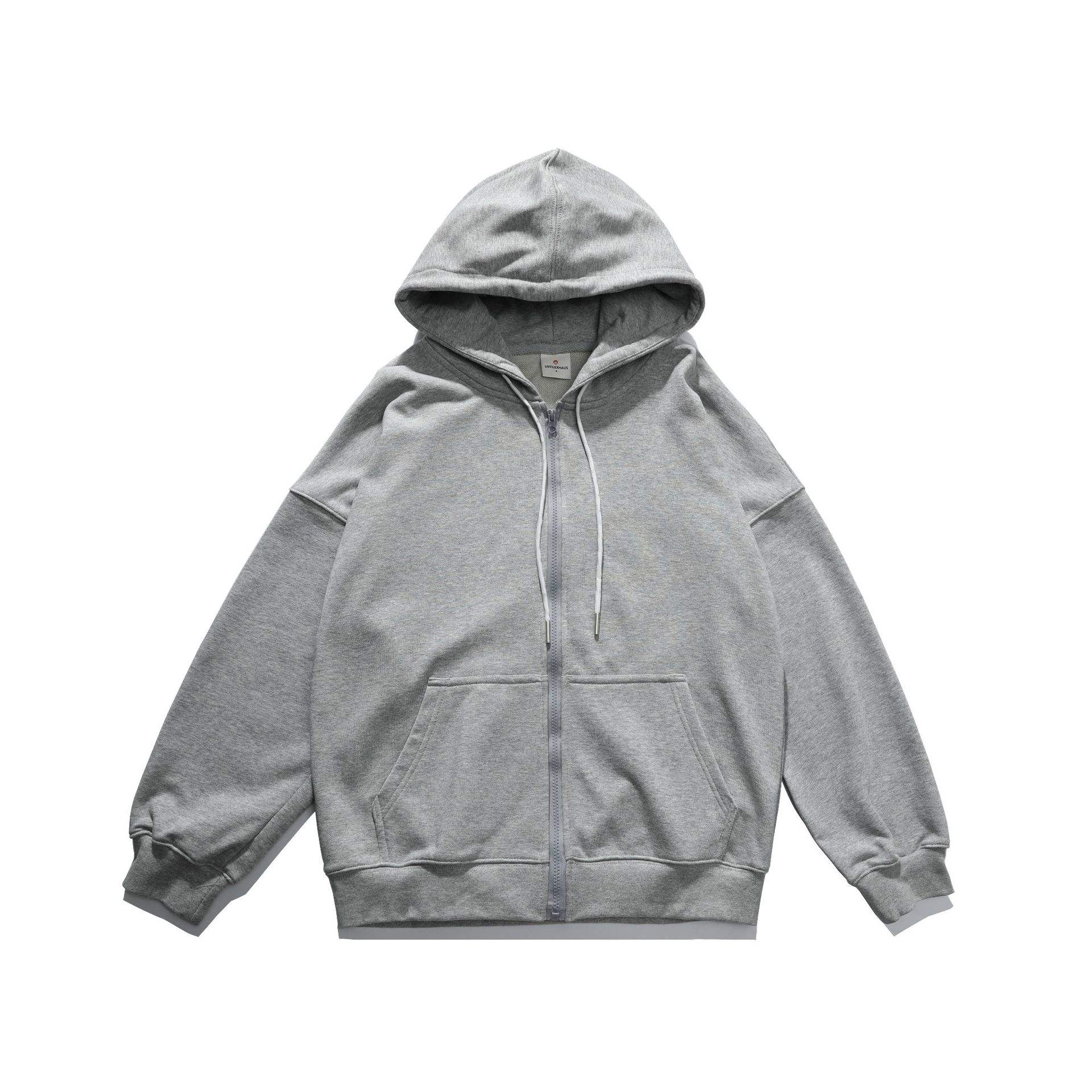 Zipper-Heather Gray