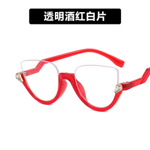 2025 Retro chống ánh sáng màu xanh kính với Ống kính Phẳng Khung chất lượng cao PC Chất liệu nhà máy bán buôn tùy chỉnh phong cách cổ điển - Product Image 5