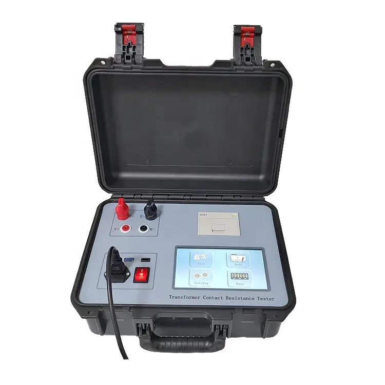 Push 100A 200A 300A Loop resistance tester contact resistance tester