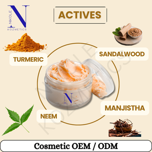 Mascarilla facial ayurvédica natural Ubtan, cuidado herbal diario de la piel, polvos botánicos, legumbres y hierbas para una piel suave y radiante - Product Image 2