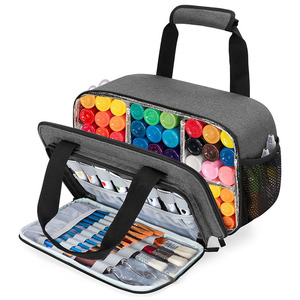 Borsa grande Organizer con manico per il trasporto per riporre fino a 216 pennarelli astuccio - Product Image 2