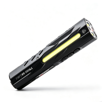 Lampe torche EDC WARSUN New T9 ultra-lumineuse, portable, en alliage d'aluminium, LED, éclairage extérieur avec lumière UV