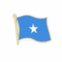 Pin de Solapa Esmaltado con Bandera de País Personalizada, Broche Metálico con Baño de Oro, Venta al por Mayor de Fábrica