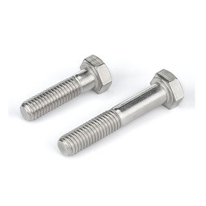Pernos Hexagonales de Acero Inoxidable Pinwo 316 A4-70, Rosca Gruesa, Semirrosca, Estándar DIN 931 - Product Image 1