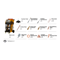 Extracteur de bosses de voiture, kit de réparation de carrosserie automobile, machine de soudage par points numérique, réparation mobile