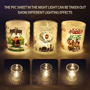 Ramadan הוביל tealight נרות מובארק islamic קישוט הבית תאורה קיר ועיצוב חדר פסטיבל המזרח התיכון - Product Image 4