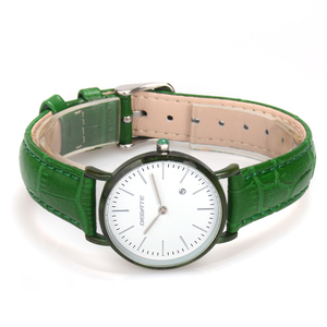 Vente chaude Dames Montre-Bracelet avec Bracelet en Cuir et Boîtier En Alliage Nouveau Type Montre De Mode Pour Femmes Prix - Product Image 3
