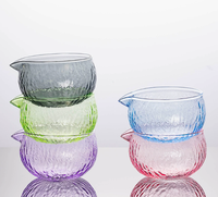 Estick Bol à matcha en verre Bol à fouet à thé fait à la main Tasse Chawan Matcha Tenmoku Bol à matcha Plateau Tasse à thé pour le thé