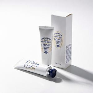 Crema de Manos Perfumada con Rosa Blanca y Bergamota LoiVie, 35 ml, Fórmula K Beauty, Cuidado Diario de la Piel, Para Todo Tipo de Piel - Product Image 1