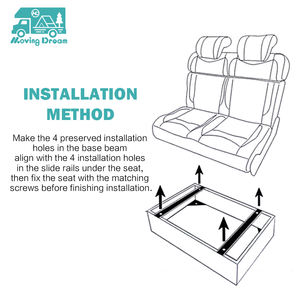 Siège de <span class=keywords><strong>lit</strong></span> réversible de luxe JDA Wholesale <span class=keywords><strong>pour</strong></span> camping-car, fourgon aménagé, camping-car, <span class=keywords><strong>caravane</strong></span>, voitures de tourisme - Product Image 6