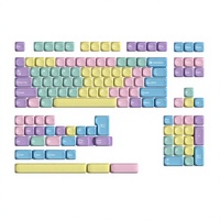 PBT Dye-Sublimated Keycaps Set Korean Brazilian Portuguese Russian Bopomofo European-Style Split 7U Spacebar Best-Selling