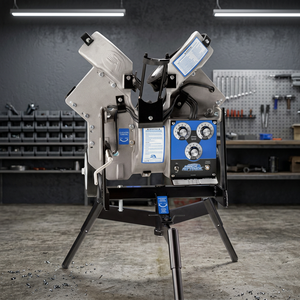 Máquina Lanzadora de Béisbol Eléctrica de Plástico con Ruedas, Azul y Blanca, para Práctica Juvenil - Product Image 3