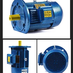 มอเตอร์สามเฟสแบบตั้ง YE2 YE3 Y2 Y กำลัง 1.5KW--2.2KW ความเร็ว 3000 รอบต่อนาที ตัวเลือกแบบ 2 และ 4 โพล - Product Image 2