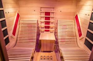 Sauna Tradicional de Vapor de Gran Tamaño Smartmak, Sauna Interior Doble para Dos Personas - Product Image 4