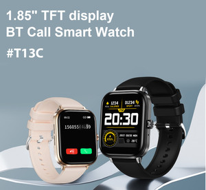 Watch Smart 2024 T13C BT Call Heart Rate Monitor Fitness tracker GPS <strong>Android</strong> 1.85 Touch Screen <strong>Android</strong> Smart Watch 2025 - Product Image 3