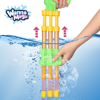 Offre Spéciale – Canon à Eau à Pompe pour Enfants, Idéal Plage et Extérieur, Été, Trois Buses, Boîte de Présentation en Plastique, Jouets de Piscine