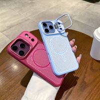 Coque de téléphone de luxe avec support anneau pour iPhone 18 Pro Max, 18 Pro, 17, 16, 15, 14, 13, 12 Pro Max
