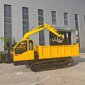 Hot Selling Ce Certified Engine <b>Dumper</b> Truck Excavator Crawler <b>Track</b> Wood Grabber Hengli Hydraulic Cylinder 1 Year - Product Image 2