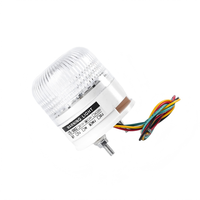 Luz LED de Alta Luminosidad para PC, Tricolor, Resistente al Polvo y al Humo, IP44, Impermeable, con Advertencia Luminosa y Sonora, Montaje en Suelo/Pared para Almacén