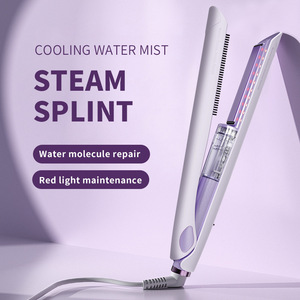 <span class=keywords><strong>Plancha</strong></span> <span class=keywords><strong>de</strong></span> <span class=keywords><strong>Vapor</strong></span> para el Cabello <span class=keywords><strong>con</strong></span> <span class=keywords><strong>Vapor</strong></span> Fino <span class=keywords><strong>de</strong></span> 0.08um, Hidratación, 3 Temperaturas, Placas <span class=keywords><strong>de</strong></span> Cerámica, Antiencrespamiento, para Salón y Hogar, Venta al por Mayor - Product Image 2