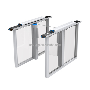 Porte en verre de tourniquet de vitesse électrique d'intelligence élevée de la communication RS485 - Product Image 3
