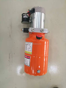 Nouvelle unité hydraulique à double action 12V avec pompe manuelle, télécommande et pompe à engrenages interne, mini-unité hydraulique - Product Image 4