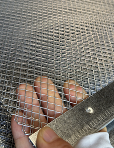 Maille filtrante en acier inoxydable à bord enveloppé sur mesure, maille filtrante en laiton pour la filtration des machines de centrales électriques - Product Image 3