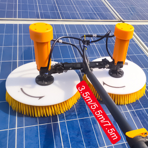 Máquina de Limpieza de Paneles Solares, Herramienta de Limpieza de Paneles Solares, Cepillo de Limpieza de Paneles Solares de Doble Cabezal - Product Image 4