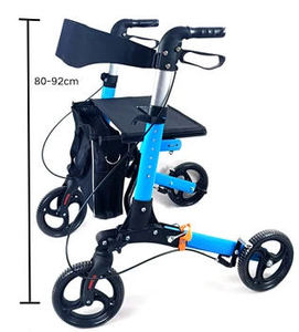 Andador <span class=keywords><strong>con</strong></span> Escalones para Rehabilitación, Ortopédico, para Fracturas de Tobillo, Andador para Adultos, Rollator, Ayuda para Caminar - Product Image 2