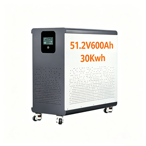 High Capacity 20Kwh 30Kwh 50Kwh Lifepo4 Energy Storage Battery 400Ah 460Ah 600Ah 1000Ah 51.2V Moveable Off <b>Grid</b> Solar Battery - Product Image 2