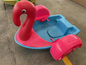 Barca a Remi per Bambini a Forma di Fenicottero, Giochi d'Acqua Amati dai Bambini, per Parchi Divertimento - Product Image 5