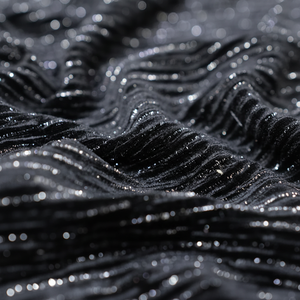 Tela de terciopelo triturado de poliéster Premium para tapicería de vestidos y decoración del hogar con textura suave elegante - Product Image 1