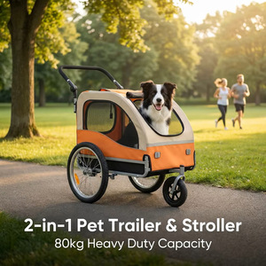 Remorque de vélo pliable pour bébé, enfant ou animal de compagnie, pour les voyages et les sorties en plein air - Product Image 6