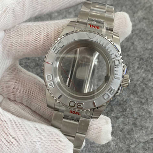 Mouvement NH35 NH36 8215 <span class=keywords><strong>ETA</strong></span> <span class=keywords><strong>2824</strong></span>, <span class=keywords><strong>montre</strong></span> en acier inoxydable 316l, verre saphir, fond transparent, Sub Gmt Rlx, boîtier de <span class=keywords><strong>montre</strong></span> 40 mm - Product Image 3