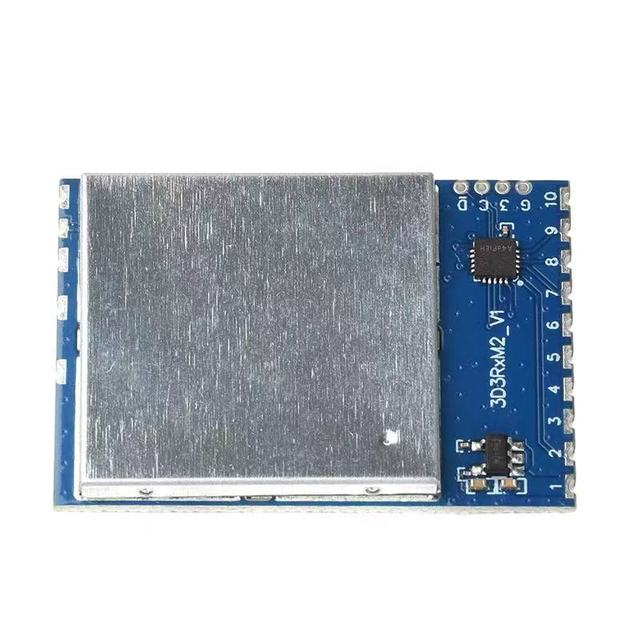 3D3RxM2 3.3G FPV VRX Module 16 Channels Analog Wireless FPV Audio Video Transmission Receiver Module SPI Mode Switch Control