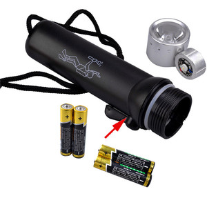 High Quality <strong>Underwater</strong> Diving <strong>LED</strong> <strong>Torch</strong> IPX8 Waterproof 3W <strong>LED</strong> Scuba Diving Flashlight <strong>Torch</strong> - Product Image 2
