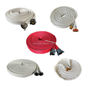 Tuyau d'incendie à simple enveloppe Kunan de 1,5 pouce avec raccord en laiton NST - Product Image 3