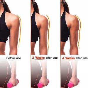 Bandeau de sudation noir en spandex pour le yoga et l'exercice, équipement amincissant pour les bras, pour adultes - Product Image 3