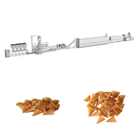 100-150 kg/h Extrudeuse Frit Snacks Bugles Chips Making Machine 2D 3D Pellets Produits semi-finis Friture Ligne de production alimentaire