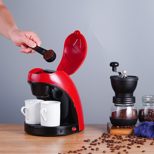 Double Cup <b>Automatic</b> Drip <b>Coffee</b> Maker Plastic Housing for Home Office Hotel and Convenient Daily Use Double Cup <b>Coffee</b> Maker - Product Image 6