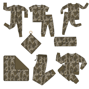 Set Pigiama Famiglia Personalizzato in Bambù Morbido e Traspirante, Abbigliamento da Notte con Pantaloni Lunghi per Donna - Product Image 1