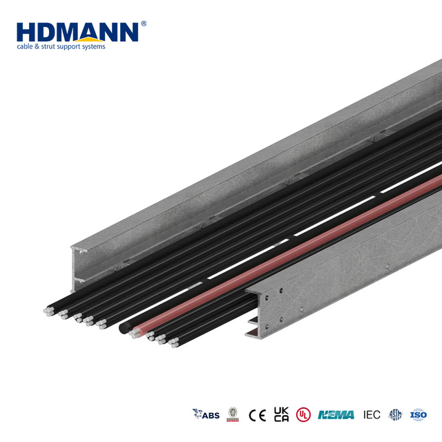 Hdmann CE Listed NEMA 3 Fire Rated Heavy Duty Fibreglass GRP Cable Ladder Flame Retardant for Industrial Plants