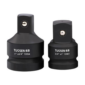 Adaptateur de douille Tuosen 1 x 3/4 pouce 15954 et 3/4 x 1 pouce 15961 en acier à haute teneur en carbone noir - Product Image 1