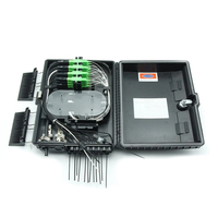 Caja de Distribución de Fibra Óptica FTTH de 16 Núcleos, Precio de Caja de Empalme de Fibra Óptica para Exteriores, Caja Terminal de Distribución de 16 Fibras