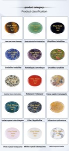 <span class=keywords><strong>Piedra</strong></span> de Palma Tallada con Grabado Láser 'WWJD' en Inglés, Ovalada, Cristiana, para Aliviar el Estrés, Juguete de Mano Inspirador - Product Image 6